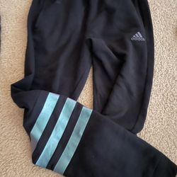 Boys Adidas Sweatpants Size L 