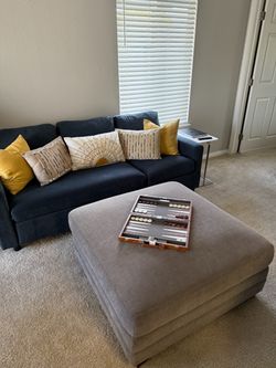 Oversized Square Ottoman / Coffee Table