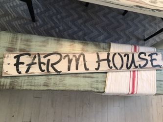 farmhouse sign