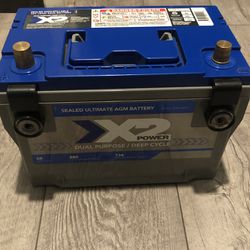 X2Power Premium AGM 880CCA BCI Group 34/78 Car and Truck Battery