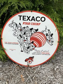 Amazing 30” Porcelain Sign