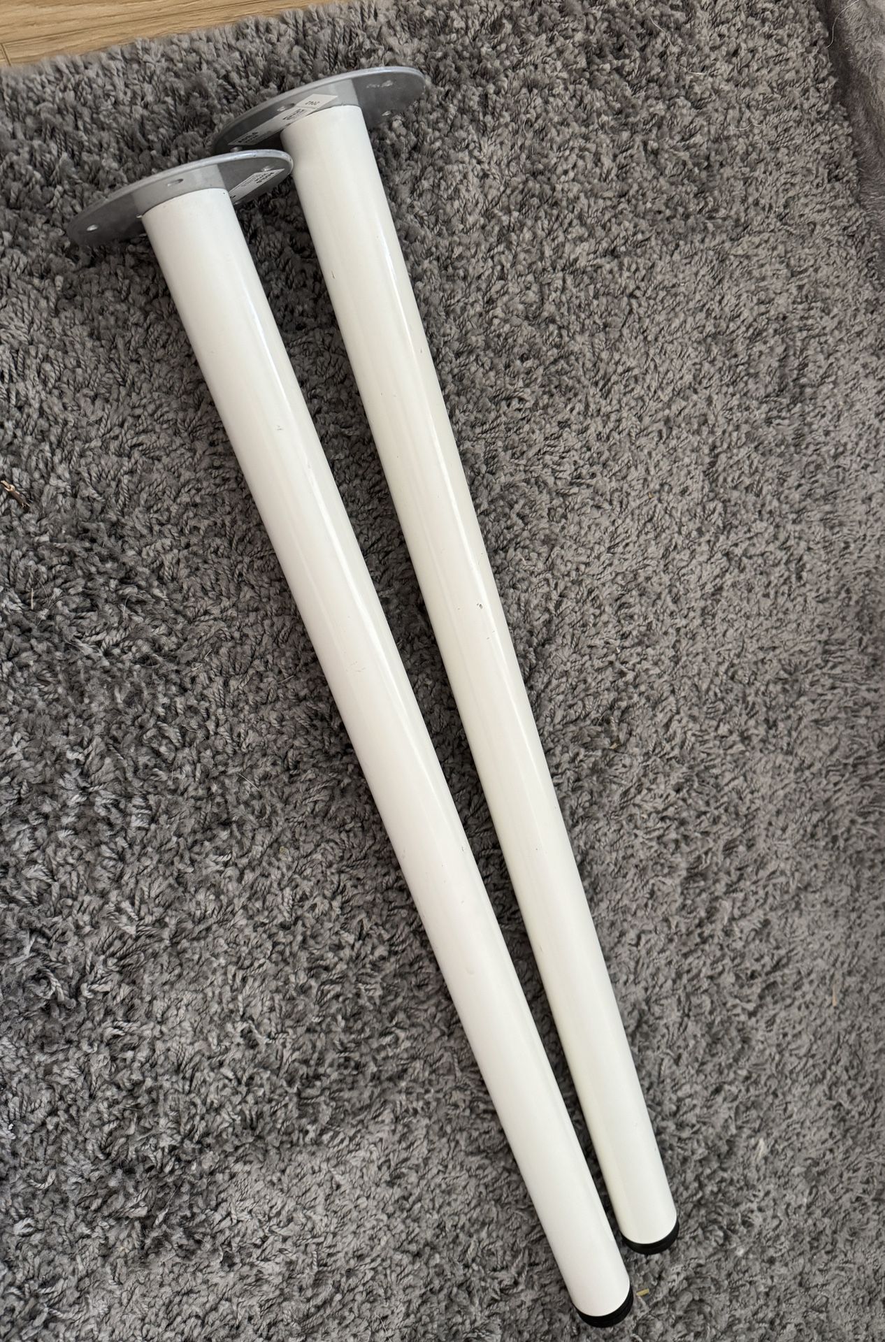 IKEA ADILS Desk Legs - White