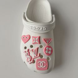 Pink Brand Croc Charms 
