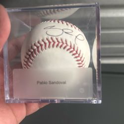 Signed Pablo Sandoval Baseball