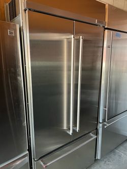 Kitchen Aid 36” Built In Side by Side
