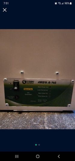 Titan 8 Head Burner Hydroponics NG Natural Gas
