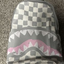 sprayground Medium Tags Gray Pink And White 