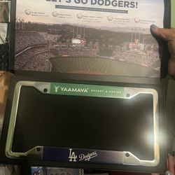 Dodgers License Plate