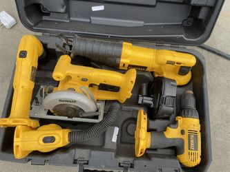 Dewalt tools combo 2 batteries and charger