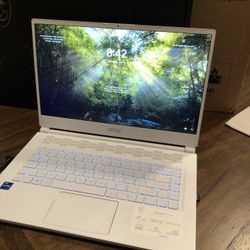 MSI  Model ax201ngw White Completely New