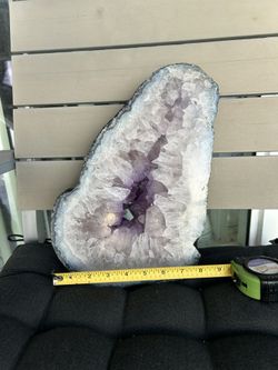 Gorgeous Natural Amethyst Quartz Slice
