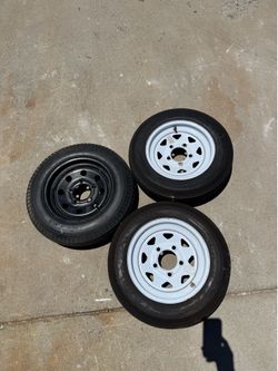 Trailer wheels tires rims