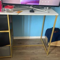 Gold And White Stand