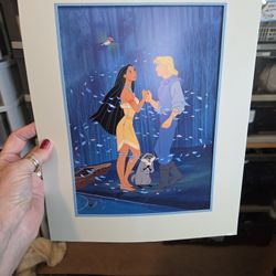 Stefan rebello disney pocahontas nineteen ninety five lithograph