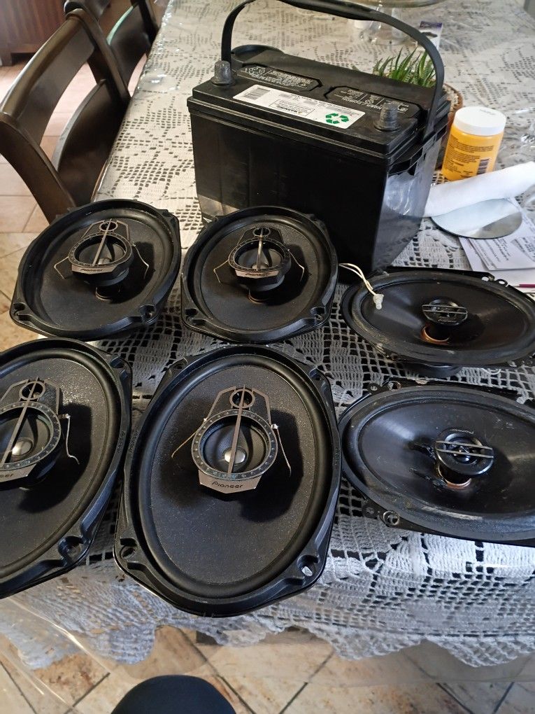 Pioneer Speakers $70 For All 6