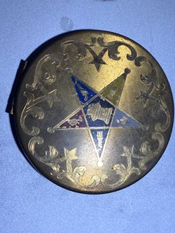 Vintage Freemason Compac Case