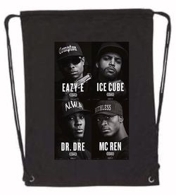 N.W.A. Drawstring Bookbag