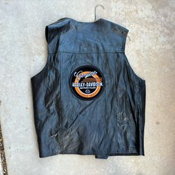 Harley Davidson, Leather, Motorcycle Jacket, 5XL