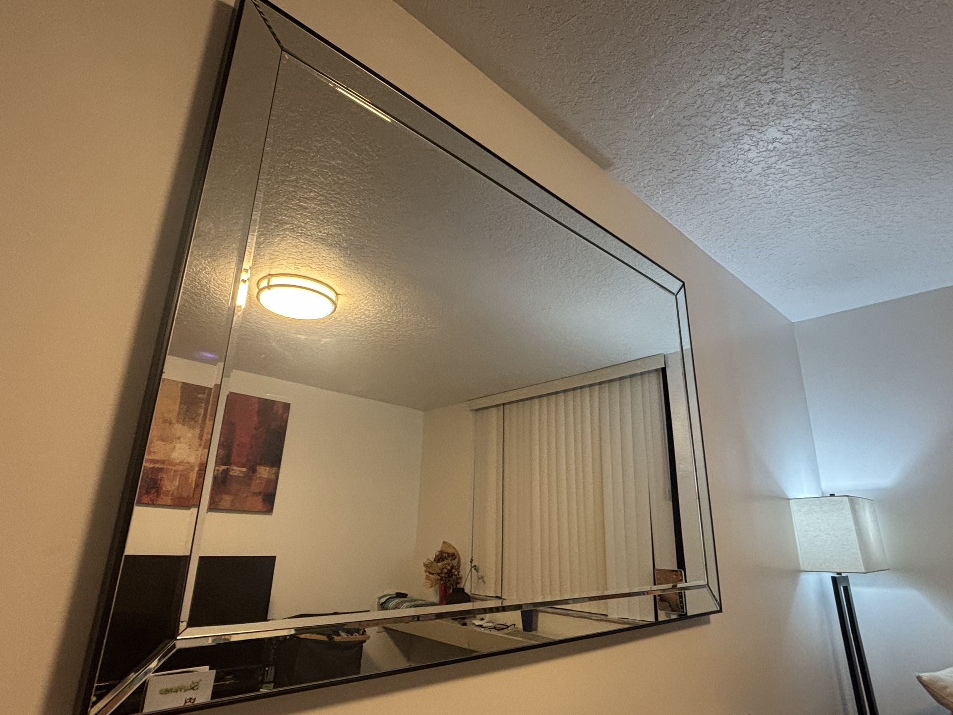 60 Pound Wall Mounted Mirror