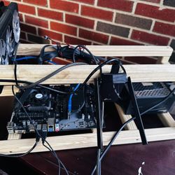 Bitcoin Machine + Monitor