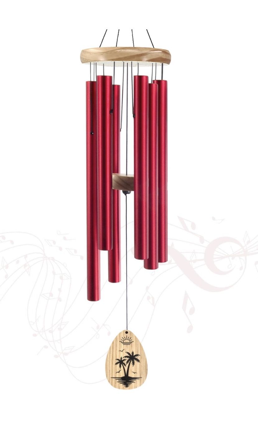 3pk 30" Water Drop Aluminium Wind Chimes to Create a Relax Lifestyle. Suitable for Outdoor, Garden
