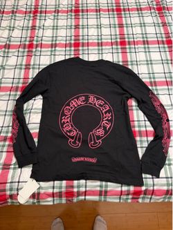 Black and Red Chrome Hearts Longsleeve M