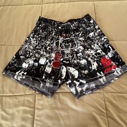 A Walking Bucket Jordan Shorts Sz L