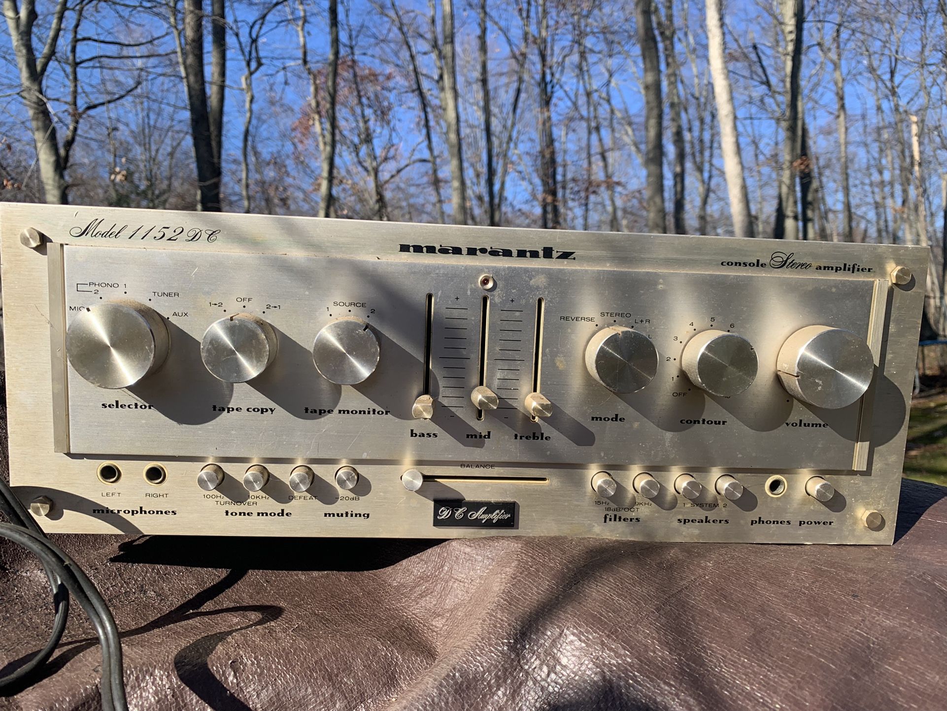 Marantz Model 1152 Dc