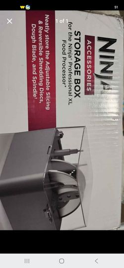 Ninja Professional XL Food Processor Accessories Storage Box