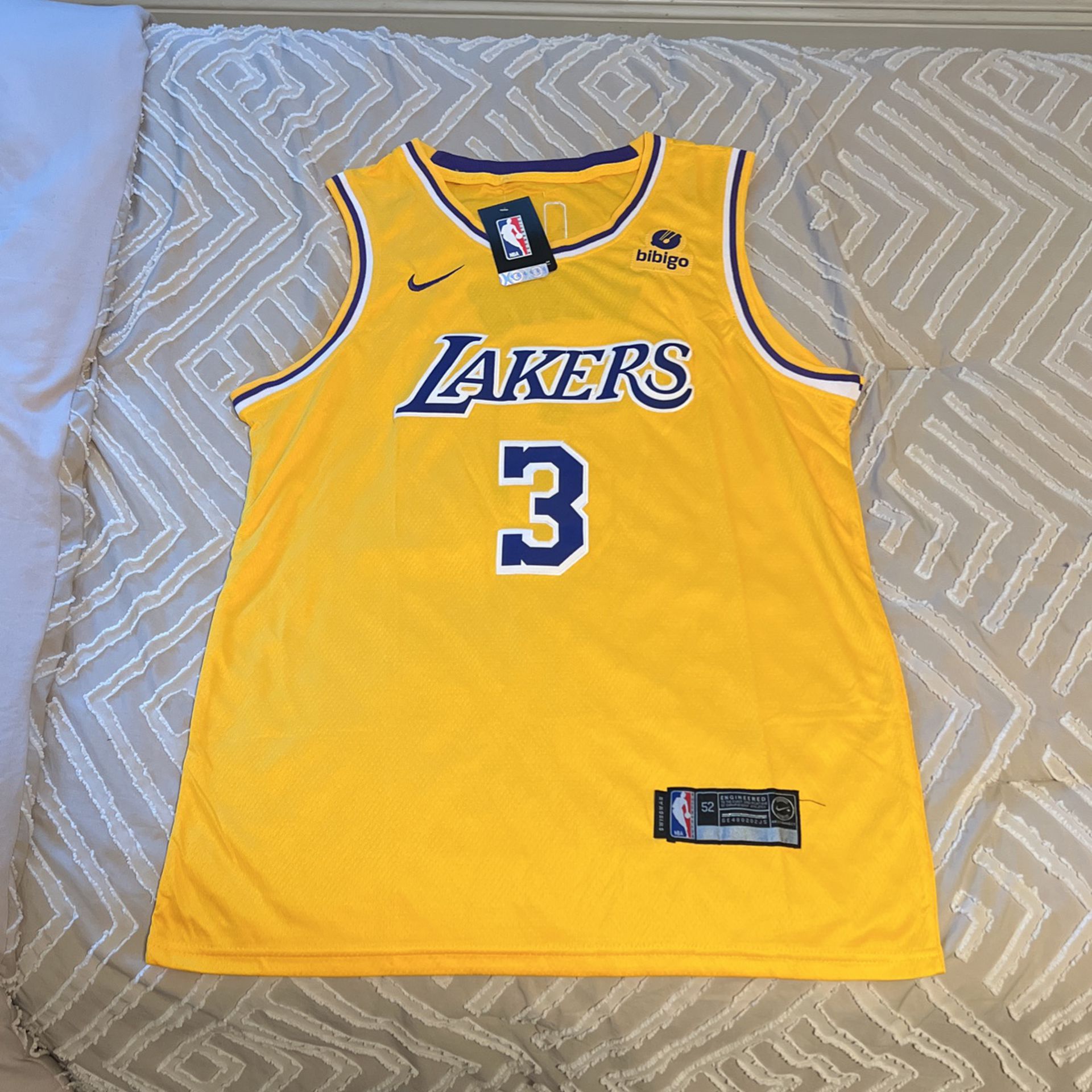 Lakers jersey Anthony Davis XXL