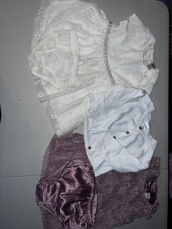 2 Pairs Of Dresses 12 Months Dresses With Cardigan