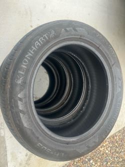 225/55/17 used tires 75-80% life left 225/55r17 Llantas Usadas