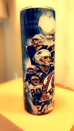 Patriots Tin Can For Coffee Or Cold Water