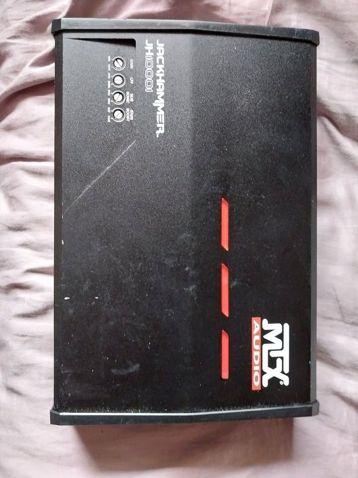 MTX Audio JH10001 Jackhammer Series 1000W Monoblock Class-D Car Audio Amplifier