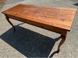 Vintage pine dining/ harvest table