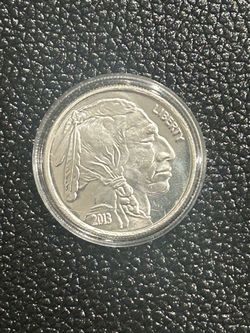2013 Buffalo Indian Head Silver Round 1oz .9999 Silver Uncirculated Coin
