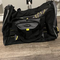 Black Duffel Bag Luggage 
