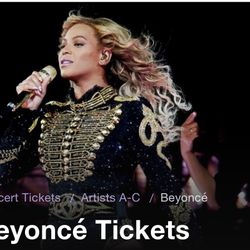 Beyoncé Tickets 