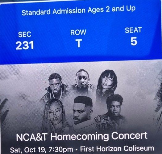 NC A&T Homecoming Concert