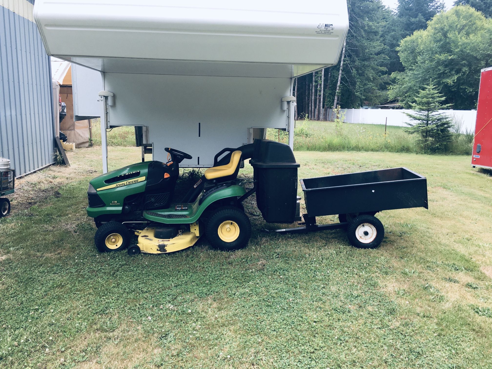 WTS: John Deere 115 Auto Mower