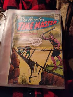Rip Hunter... Time Master #16 comic book 1963. titled "The Criminal League of Time!".