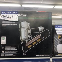 Metabo Finish Nailer