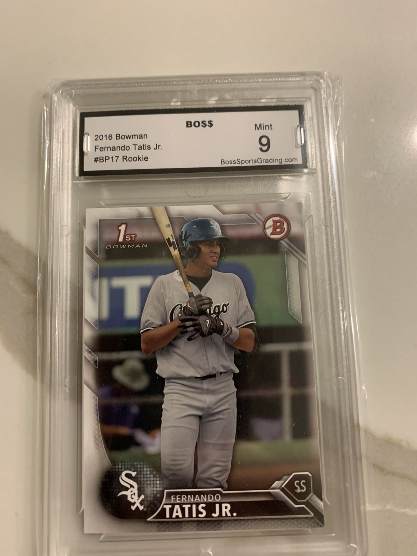 Fernando Tatis Rookie Graded 9 Boss Grading Bowman