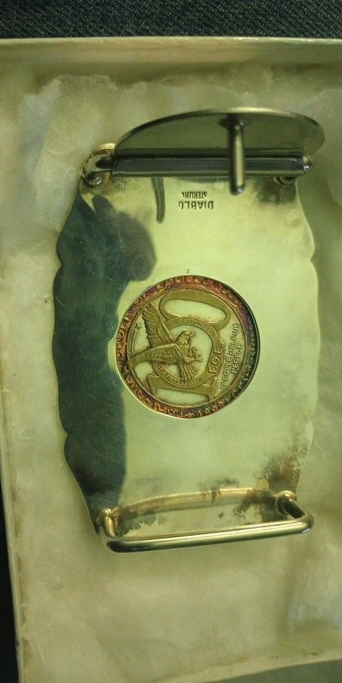 Silver Belt Buckle