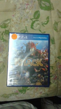 Brand new knack ps4