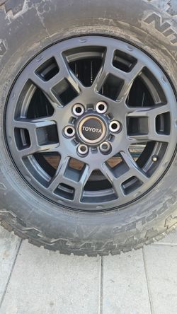 TRD pro wheels and tires
