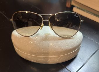 Coach Gold Aviators 