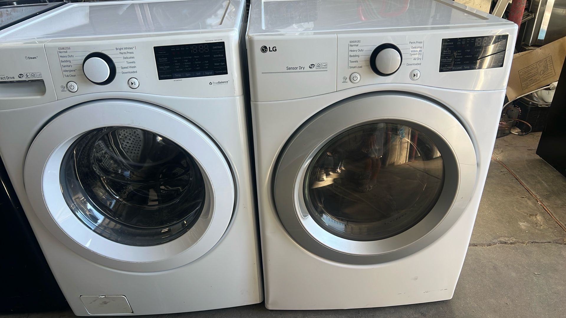 LG Set Of Washer And Dryer