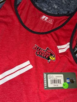 Russell Illinois State Redbirds Tank Top Size L