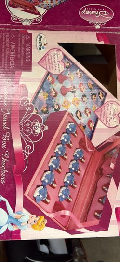 Disney Princess Jewel Box Checkers, Model 67004, NEW, SEALED